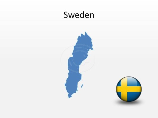 Download High Quality Royalty Free Sweden PowerPoint Map Shapes for ...