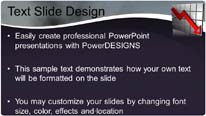 Animated Dark Forecast Widescreen PowerPoint Template text slide design