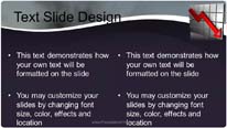 Animated Dark Forecast Widescreen PowerPoint Template text slide design
