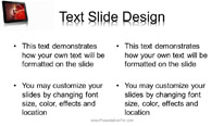TIME IS MONEY C Widescreen PowerPoint Template text slide design