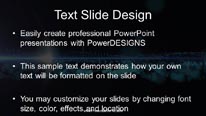 Abstract 0936 Widescreen PowerPoint Template text slide design