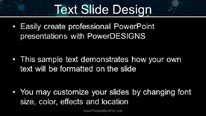 Abstract 0977 Widescreen PowerPoint Template text slide design
