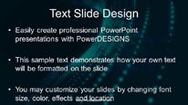 Abstract 0991 Widescreen PowerPoint Template text slide design