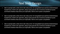Animated Fx Widescreen PowerPoint Template text slide design