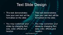 Abstract 0991 Widescreen PowerPoint Template text slide design