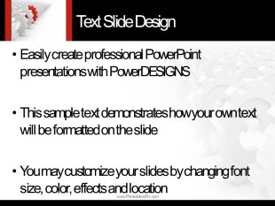 Animated Rolling Gear Cogs PowerPoint Template text slide design