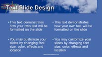 Goals Tag Cloud Widescreen PowerPoint Template text slide design