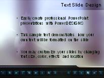 Animated Screens PowerPoint Template text slide design