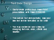 Animated Symbols PowerPoint Template text slide design