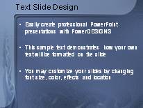 Animated Chain PowerPoint Template text slide design