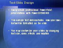 Animated Premiere PowerPoint Template text slide design