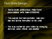 Animated Sunburst PowerPoint Template text slide design