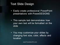 Animated Cubes PowerPoint Template text slide design