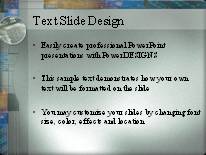 Animated Line Pulse PowerPoint Template text slide design