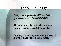 Animated Whirlpool PowerPoint Template text slide design
