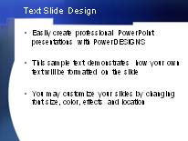 Animated Premiere PowerPoint Template text slide design