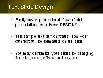 Animated Sunburst PowerPoint Template text slide design