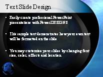 Animated Ovals PowerPoint Template text slide design