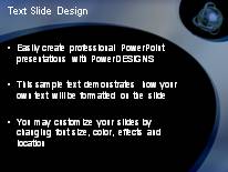 Animated Orbit PowerPoint Template text slide design