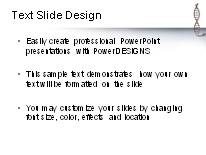 Animated Medical Dna PowerPoint Template text slide design