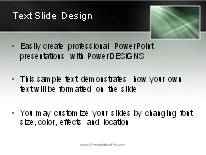 Animated Crossing Heavy Frame Light PowerPoint Template text slide design
