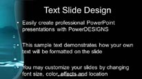 Moonlight Drip Widescreen PowerPoint Template text slide design