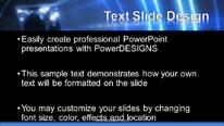 Beaming Global Data B Widescreen PowerPoint Template text slide design