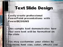 Animated Radar PowerPoint Template text slide design