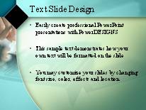 Animated Money PowerPoint Template text slide design