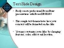 Animated Money PowerPoint Template text slide design