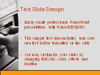 Financial06 PowerPoint Template text slide design