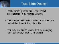 General03 PowerPoint Template text slide design