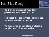 General09 PowerPoint Template text slide design