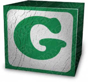 Download block g green PowerPoint Graphic and other software plugins for Microsoft PowerPoint