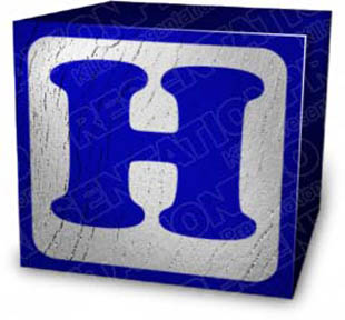 Download block h blue PowerPoint Graphic and other software plugins for Microsoft PowerPoint