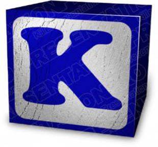 Download block k blue PowerPoint Graphic and other software plugins for Microsoft PowerPoint