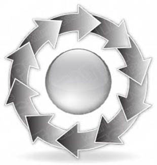 Download arrowcycle a 10gray PowerPoint Graphic and other software plugins for Microsoft PowerPoint