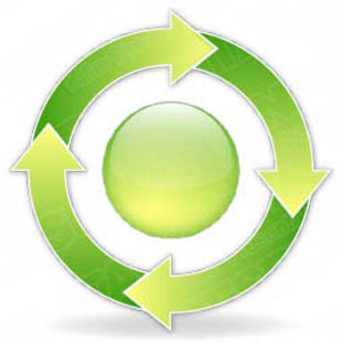 Download arrowcycle a 4green PowerPoint Graphic and other software plugins for Microsoft PowerPoint
