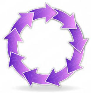 Download arrowcycle c 9purple PowerPoint Graphic and other software plugins for Microsoft PowerPoint