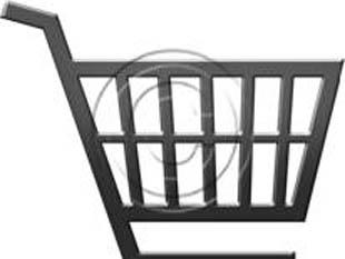 Shopping Cart Style Gray PPT PowerPoint picture photo