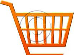 Shopping Cart Style Orange PPT PowerPoint picture photo