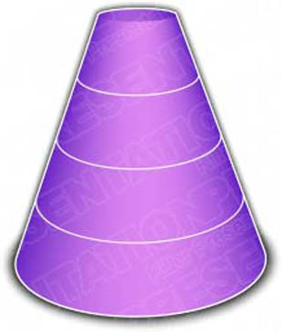 Download cone up 4purple PowerPoint Graphic and other software plugins for Microsoft PowerPoint