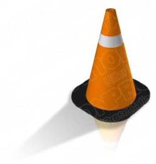 Download construction cone 02 PowerPoint Graphic and other software plugins for Microsoft PowerPoint
