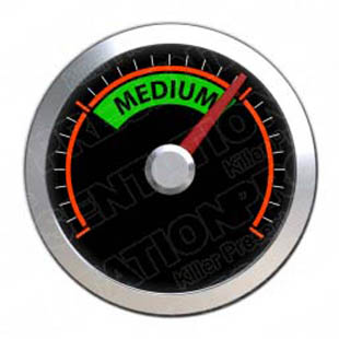 Download speedometer medium PowerPoint Graphic and other software plugins for Microsoft PowerPoint