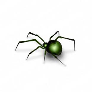 Download spider green PowerPoint Graphic and other software plugins for Microsoft PowerPoint