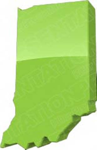 Download map indiana green PowerPoint Graphic and other software plugins for Microsoft PowerPoint