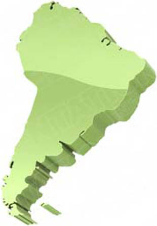 Download map south america green PowerPoint Graphic and other software plugins for Microsoft PowerPoint
