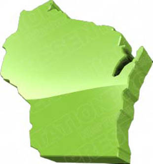 Download map wisconsin green PowerPoint Graphic and other software plugins for Microsoft PowerPoint