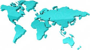 Download map world teal PowerPoint Graphic and other software plugins for Microsoft PowerPoint
