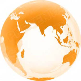 Download 3d globe asia orange PowerPoint Graphic and other software plugins for Microsoft PowerPoint